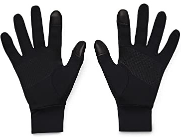 Under Armour Women's Storm Liner Gloves , Black (001)/Jet Gray , Large