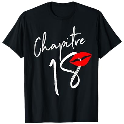 Chapitre 18 Ans Joyeux Anniversaire Nées en 2003 T-Shirt