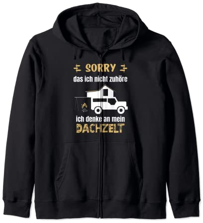 Dachzelt Camping Naturbegeistert Nomade Kapuzenjacke