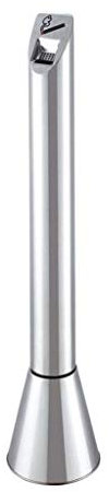 Standaschenbecher Stehender Aschenbecher, 2-in-1-Metall-Mülleimer, Zigaretten-Aschenbecherständer mit Inneneimer, drinnen und draußen, ordentliches Pub-Restaurant Aschenbecher Outdoor/Aschenbecher ( C