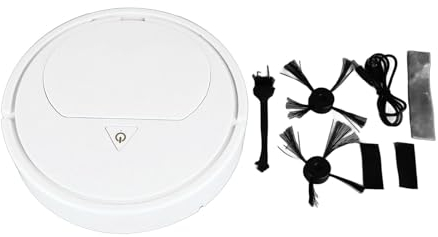 Qcwwy Robot de Balayage et Nettoyeur, Autolaveuse Automatique, Balayeuse Intelligente, Machine de Nettoyage, Aspirateurs Robotisés