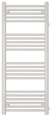 Badheizkörper 500x1200 mm Weiß – Handtuchheizkörper Seitenanschluss – Heizkörper Badezimmer – Wandheizung Stahl – Handtuchtrockner & Raumheizung