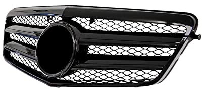 Auto Kühlergrill Kühlergrill Für Benz E-Klasse W212 E250 E300 E350 E500 E550 2009 2010 Limousine, Schwarz Glänzend, Autozubehör, Auto-Kühlergrill Auto Frontgrill