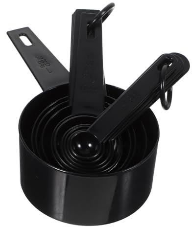 ULTECHNOVO Tazas y Cucharas Medidoras Para Hornear De Cucharas Medidoras Con Escala De Cocina Para Medir Harina y Polvo Repostaría