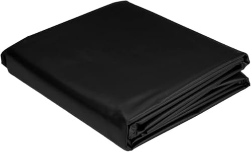 Teichfolie 2x3m, Hdpe Teichfolie, Teichfolien, Flexible Schwarze Teichfelle Teichfolie, Teichfolien Für Außenteiche, Teichfolie Für Blumen Gärtner Gewächshäuser Teiche Wassergärte Fischteiche (2x3m)