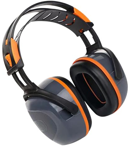 Housoutil Casque Protection Auditive Confortable et Léger Coussinets Rotatifs en Abs Anti-bruit Écouteurs Antibruit pour Étude , Travail