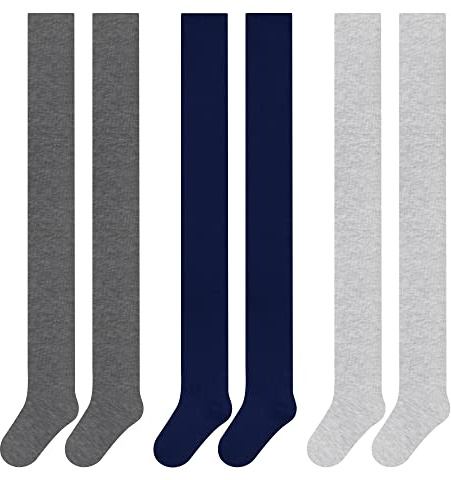 Libella 3-pack barnstrumpbyxor baby pojkar stickade strumpbyxor bomullsblandning flerfärgad 27255AB, 3-2710 A, 122-128