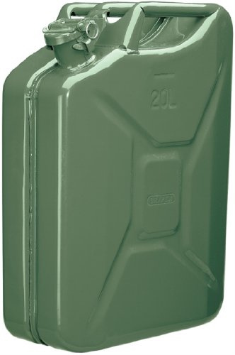 Draper 49949 Benzinkanister aus Stahl 20 l grün