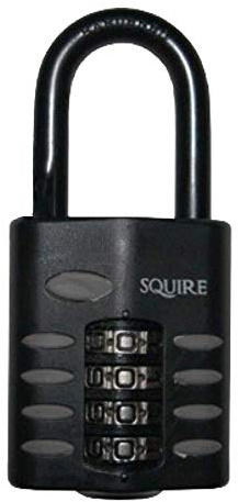 Squire CP1/CP50/2.5 All Weather Combination Long Shackle Padlock