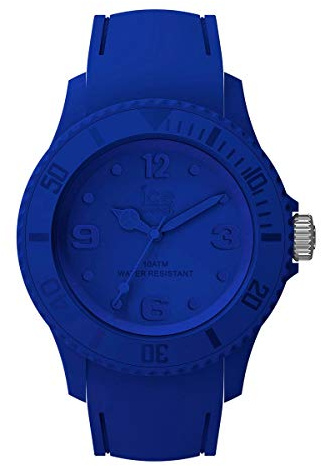 Ice-Watch - ICE unity Ultramarine - Blaue Herren/Unisexuhr mit Silikonarmband - 016133 (Medium)
