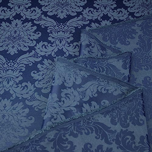 DAMASCO DE BROCADO VICTORIANO TAPICERÍA Y MODA SERIE MALAKA, ANCHO 280cm (1 METRO, DUCADOS)