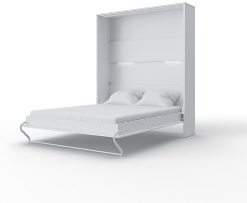 MAXIMAHOUSE Schrankbett vertikal Invento LED 160V (160x200)