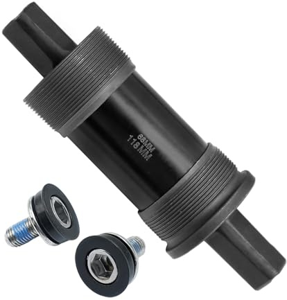 Hoypeyfiy Bbs15 Taper Bottom Bracket Square Cartridge Taper Bottom Bracket Axis 68 x 124 mm (68 x 124 mm, regular)