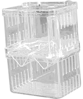 FRCOLOR Aquarium Egg Crate Fish Tank Separator Fish Breeding Box Safe Easy to Clean
