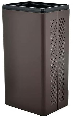 GLigeT Schirmständer Schirmständer aus Metall, freistehender Schirmhalter, Schirmaufbewahrungseimer for Zuhause, Eingangsbereich, Büro, Hotel und Supermarkt Regenschirmständer(Color:Bruin)