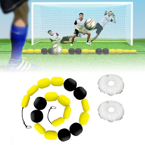 Målvaktsavböjningsutrustning, 2,75 m enkellinjedeflektor, fotbollsträningsutrustning, reflex- och smidighetsträning, tillämpligt mål Futsal/Sjuor fotbollsmål