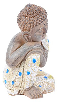 PRETYZOOM Harz Handwerk Zen Buddha Statue Garten Ornamente Kreative Figurine Für Home Office Decor