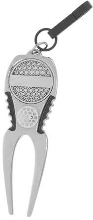 BESPORTBLE Golf-Divot-reparaturwerkzeug Aus Aluminiumlegierung Tragbar Mit Glatter Oberfläche Für Effektive Rasenreparatur Praktisches Design Für Outdoor-Sport