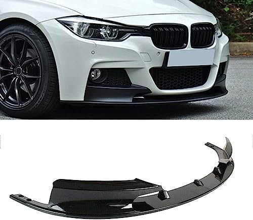 APARC Auto Frontlippe Frontspoiler für BMW F30 F31 3 Series 2012 2013 2014 2015 2016 2017 2018, Frontstoßstange Splitter Spoiler Diffusor Protector Car Zubehör