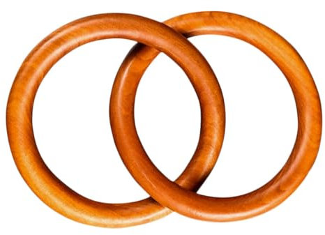 MUSISALY Bohemian Decor Retro Jujube Wood Ornaments Minimalist Home Decor for Living Decorations Home Wood Knot Chain Link
