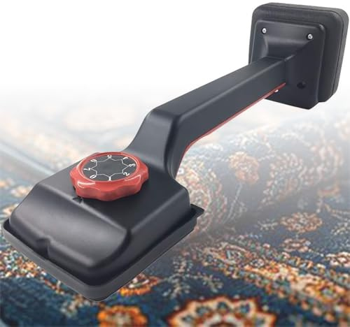Professional Carpet Stretcher & Knee Kicker Kit - Heavy Duty Zero-Wrinkle Tool with Soft Ergonomic Handle, Carpet Bolster & Trimmer for All Types - Home/Commercial Flooring Installation