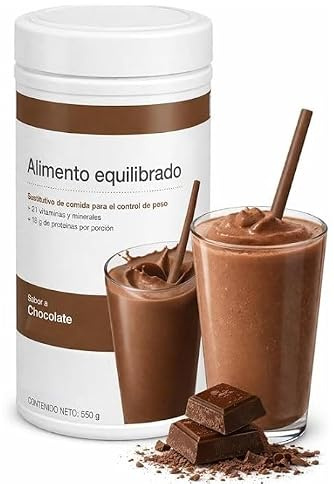 Batido Sustitutivo de Comida Formula 1, Sabor Chocolate cremoso, Alto Contenido de Proteínas, 26 Vitaminas y Minerales, Sin Gluten, Apto para Veganos, 550 gr (Chocolate cremoso)