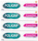 Poligrip Essential Denture Fixative Cream (4 x 40g) Secure Hold, Flavour Free