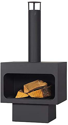 GARDENER 201-2 Gartenkamin Kamin Terrassenofen lackiert 56x40 cm ***NEU***