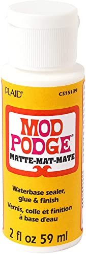 Plaid Crafts Mod Podge Waterbase Sealer, Glue and Finish, Matte Finish 59 ml