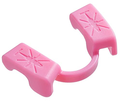 Powerlifting Mundschutz für Sport und Fitness, Krafttraining,Sportmundschutz für Gewichtheben,frei zum Reden und Trinken von Wasser，Geeignet für Sport ohne Kontakt,Unterkiefer (1 Stück Rosa)
