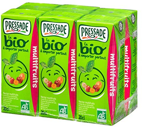 PRESSADE|Nectar Bio Multifruits 6X20Cl|(Lot De 1)|Best Deal