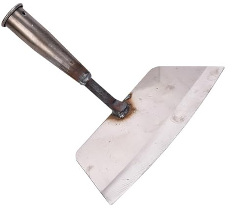 NUOBESTY Bêche de Jardin en Acier Inoxydable Anti-Rouille Pelle à Main Moyenne Outil de Jardinage Multifonction pour Désherbage Plantation et Entretien des Cultures Usage Domestique et