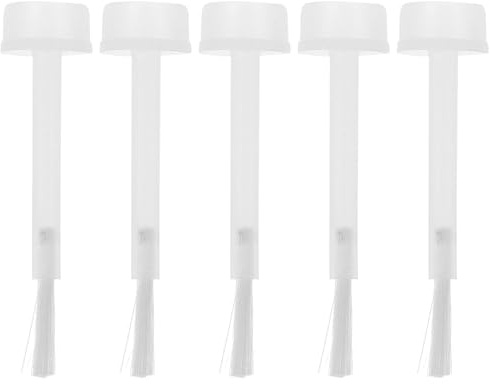 Brocha para Esmalte de Uñas M09 100 Piezas Pp Nylon Color Claro | Repuesto para Tapa de Esmalte, Cerdas Suaves, Uso Profesional y Personal, Fácil Instalación y Manejo