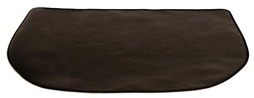 TEXFIRE | Tapis Ignifuge Semi-Circulaire pour cheminée et poêle. Tissu Isolant Thermique. Protecteur de sols délicats Type parquet.