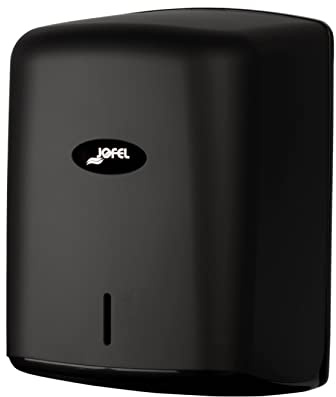 Jofel AG47600-MT Papierspender Docht Smart (Box) ABS, mattschwarz, matt schwarz