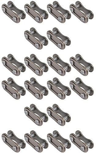BESPORTBLE 20pcs Stainless Chain for Speed Bike Speed Chain Missing Link Bike Accessory Reusable Connector