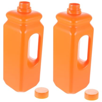 ABOOFAN 2pezzi Fusti Per Acqua in Plastica Coperchi Fusti Riutilizzabili Per Acqua Di Perdite in Plastica Con Impugnatura Ergonomico Facil Usare Impugnare
