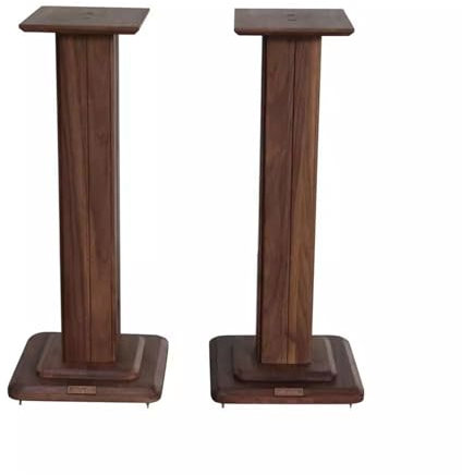 Boxenständer Lautsprecherständer Massivholz-Lautsprecherständer, Bücherregal, Audio-Rack, Boden, Theater, Audio-Halterung, Lautsprecherständer, Surround-Rahmen für Heimkino und Studio(80CM)