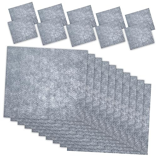 Anneome 20blätter Handgefertigte Filzplatten Patchwork-filzstoff DIY-filzmaterial Bastelfilzplatten Zum Schneiden Und Aufkleben