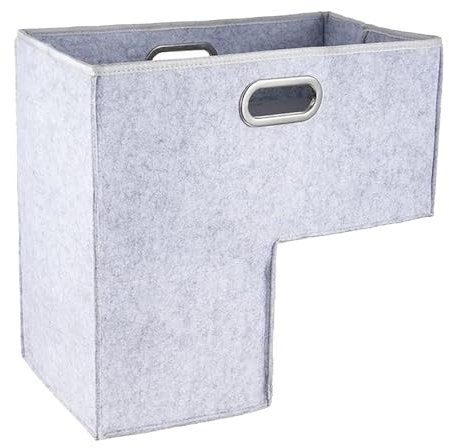 Cestino portaoggetti per scale - da cucina, organizer pieghevole per cesti