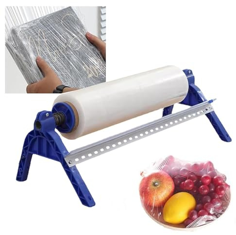 Dévidoir De Film Étirable Manuel 30 Cm/50 Cm, Machine De Bureau Avec Tension Réglable Et Coupe-film, Pour L'emballage De Palettes, L'expédition Et Le Déménagement,A
