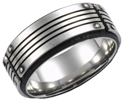 FOSSIL Herrenring Edelstahl 19 mm JF83553040