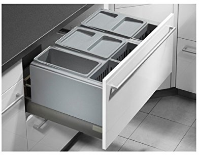Hailo Abfallsammler Einsatz 3630-80 Inset 80.6/60 f 80er Front-Auszug Mülleimer