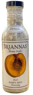 Briannas Rich Poppy Seed Dressing, 355 ml