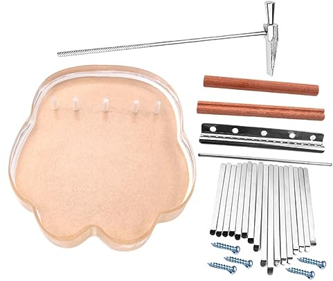 ifundom Kalimba mit Tasten Fingerklavier zum Selberbauen Daumenklavier Musikinstrument für Anfänger Junge Mädchen und Basteln