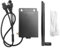 Huhudyy Router WiFi 4G LTE para exteriores, color negro, con ranura para tarjeta SIM, impermeable, inalámbrico, CPE RJ45, puerto de alimentación para cámara IP
