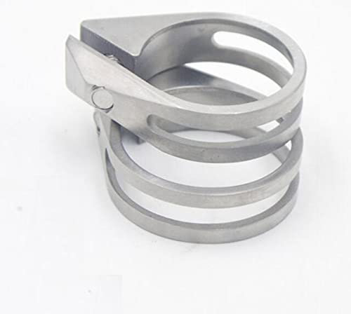 Collier de serrage de selle de vélo, collier de serrage de selle, collier de serrage de tige de selle, collier de serrage de tube de selle de vélo de montagne en alliage de titane, collier de serrage