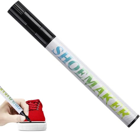 Weiße Schuhcreme | 20 g Lederfärbemarker Stifte Schwarze Schuhmarkierer – Leichte Schuhlederreparaturfarbe Leder weißer Schuhpolierstift für Lederschuhe und Stiefel