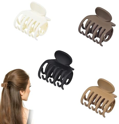 4 Stück Haarklammer Klein,Mini Haarklammern Kleine Haarspangen Kleine Haarklammern,Haarspange Klein,Haarspangen Damen Klein,Haarklammer Damen Set,Schmetterling Hair Clip,Haarclips Mädchen Klammern
