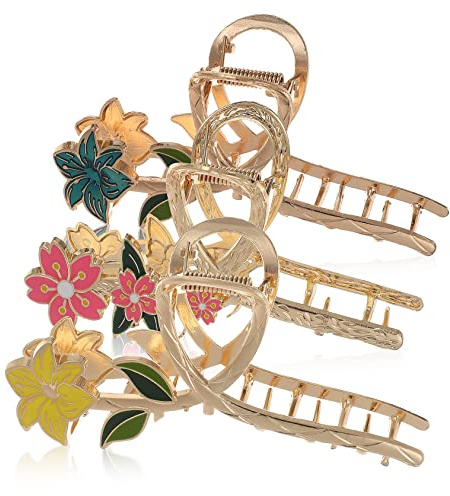 MUSISALY 3pcs Hair Clamp Shark Clip for Hold Hair Clips Women Girls and Accessories